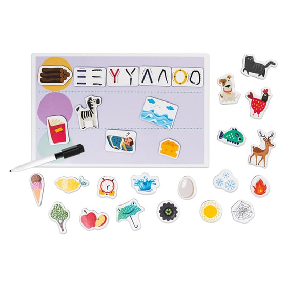 As Magnet Box Μαθαίνω να Γράφω 72 Εκπαιδευτικοί Χάρτινοι Μαγνήτες (1029-64057) image 5
