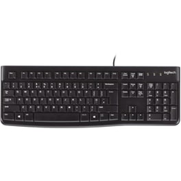 Logitech K120 Ενσύρματο Πληκτρολόγιο - Black (US)