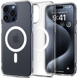 Θήκη Apple iPhone 15 Pro - Spigen Ultra Hybrid Magfit - Frost Clear