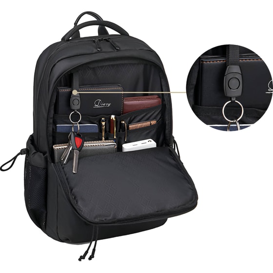 Τσάντα Laptop Arctic Hunter B00534 15.6" Αδιάβροχη - Μαύρο image 3