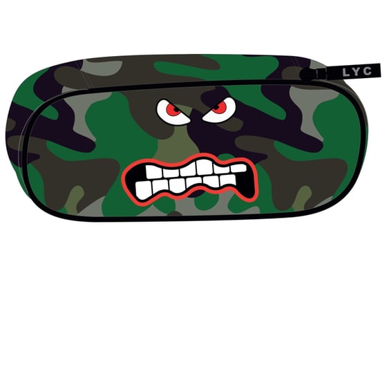 Κασετίνα Οβαλ Wild Camo Lycsac image 0