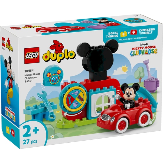 LEGO® DUPLO® Disney Η Λέσχη & το Αυτοκίνητο του Μίκυ Μάους (10454) image 0