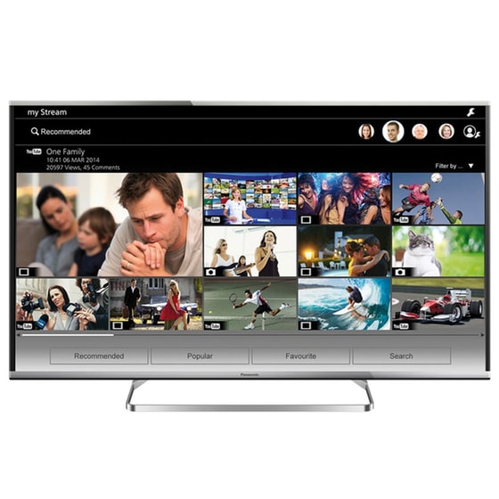 Τηλεόραση Panasonic 42" Smart 3D LED Full HD TX-42AS650 image 0