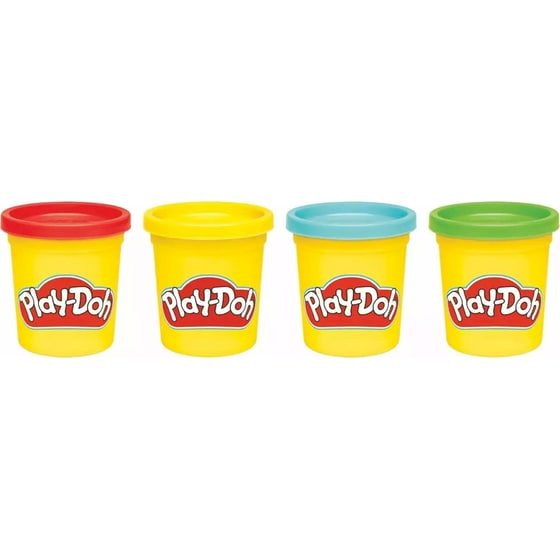 Hasbro Play-Doh Classic 2 Σχέδια 4 Τμχ - Τυχαία Επιλογή Σχεδίου (G05125) image 3