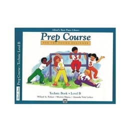 Alfred's Basic Piano Prep Course: Technic Book, Level B (αγγλική Έκδοση)