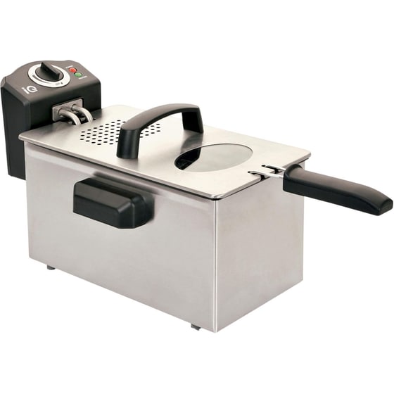 IQ KC-1209 2000 W 3 L Inox Φριτέζα Λαδιού image 0