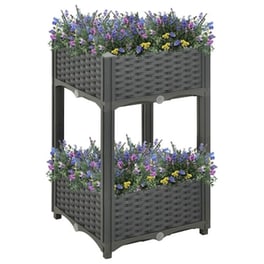 Vidaxl Ζαρντινιέρα 40 X 40 X 71 Εκ. Από Πολυπροπυλένιο