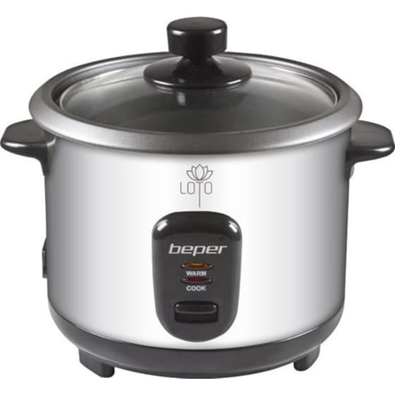 Βραστήρας Ρυζιού BEPER 90.550 400 W 1 L Inox image 0