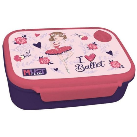 Σετ Φαγητού Must Team I Love Ballet Φαγητοδοχείο 800ml -Παγούρι Αλουμινίου 500ml image 1