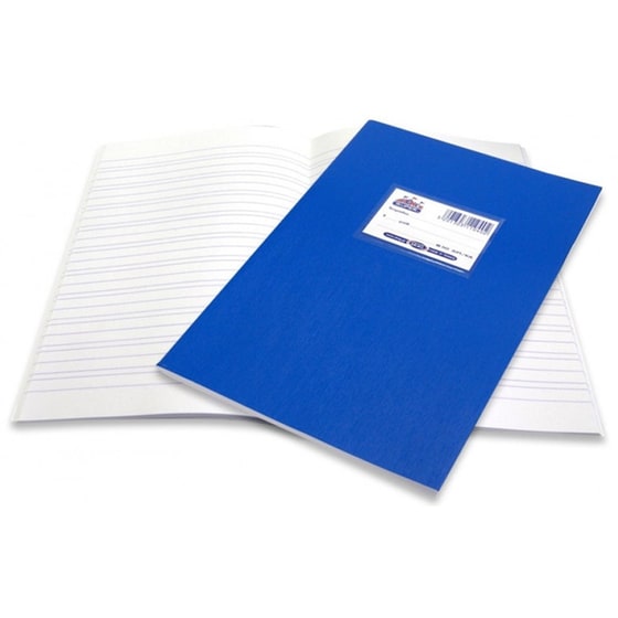 Τετράδιο Καρφίτσα SKAG Β5 Διπλοχάρακο Super Μπλε 50 Φύλλων (1 Τεμάχιο) image 0