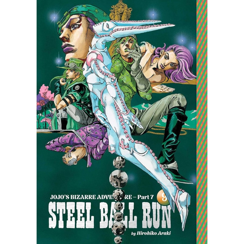 JoJos Bizarre Adventure: Part 7--Steel Ball Run, Vol. 9