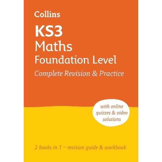 KS3 Maths Foundation Level All-in-One Complete Revision and Practice image 0
