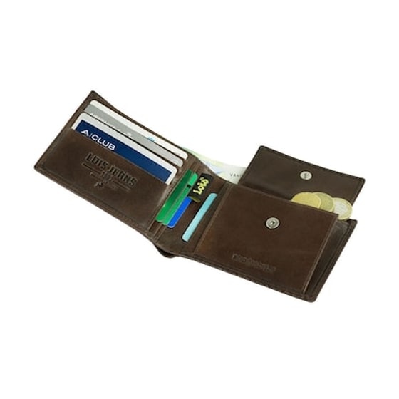 Πορτοφόλι Ανδρικό Δερμάτινο Lois Καφέ image 4