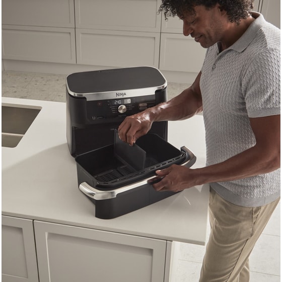NINJA AF500EU MegaZone FlexDrawer με Αποσπώμενο Κάδο 2470 W 10.4 L Μαύρο Φριτέζα Αέρος image 9