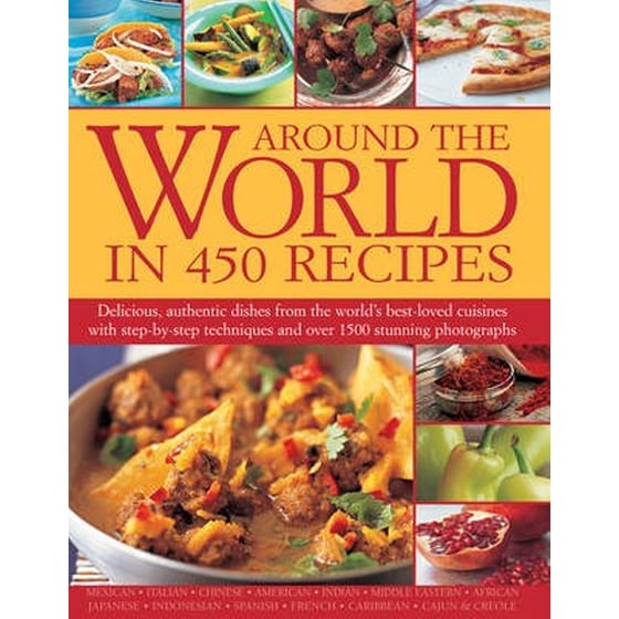 Around the World in 450 Recipes image 0