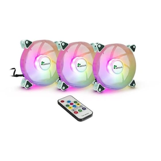 Case Fan Inter-Tech Argus RS-06 120mm RGB - 3τμχ image 0