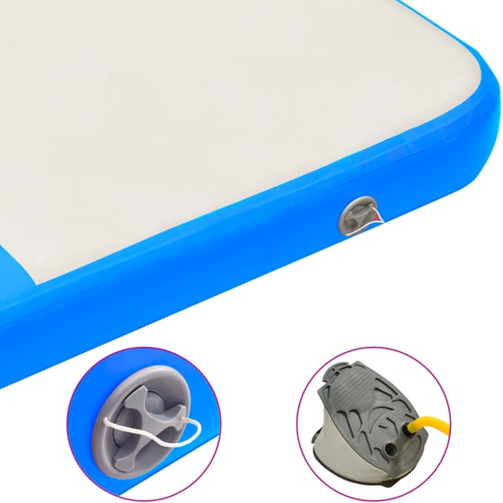 Στρώμα Γυμναστικής VidaXL από PVC 200x200x15 cm - Μπλε image 4