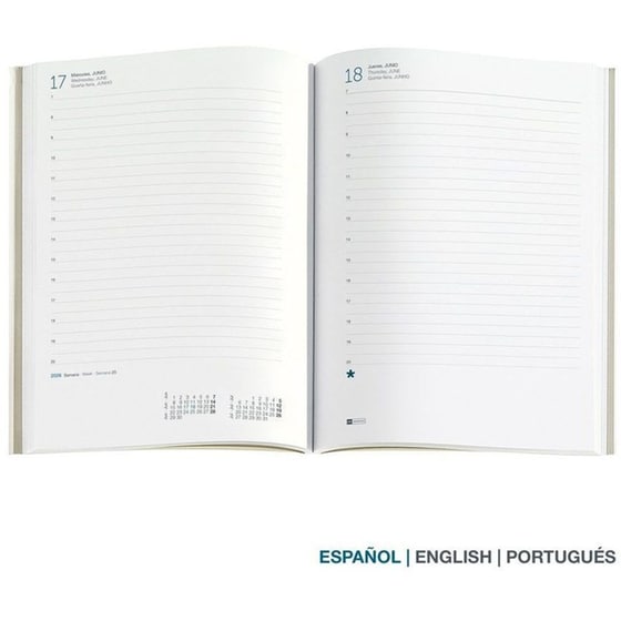 Ημερολόγιο Ημερήσιο Miquelrius 2026 Graphic Sewn Colour Block image 1