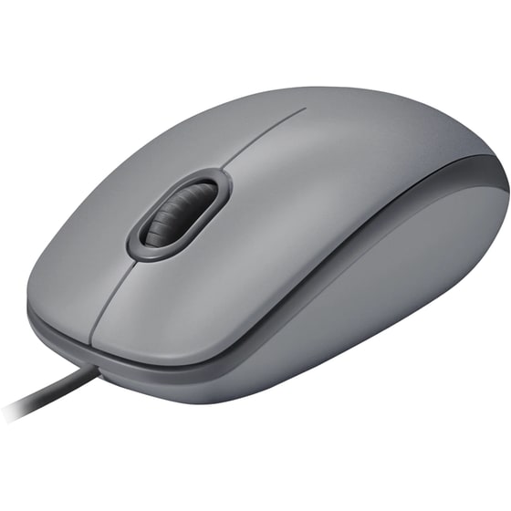 Logitech M110 Silent Ενσύρματο Ποντίκι Γκρι image 2