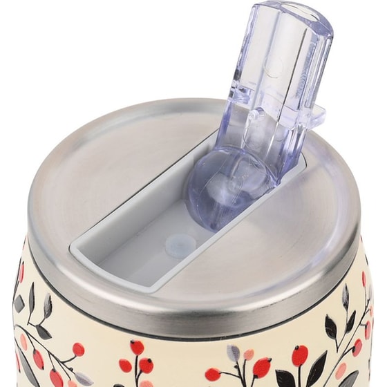 Θερμός Travel Cup Estia Home Art Save the Aegean Bloom Beige 500ml image 2