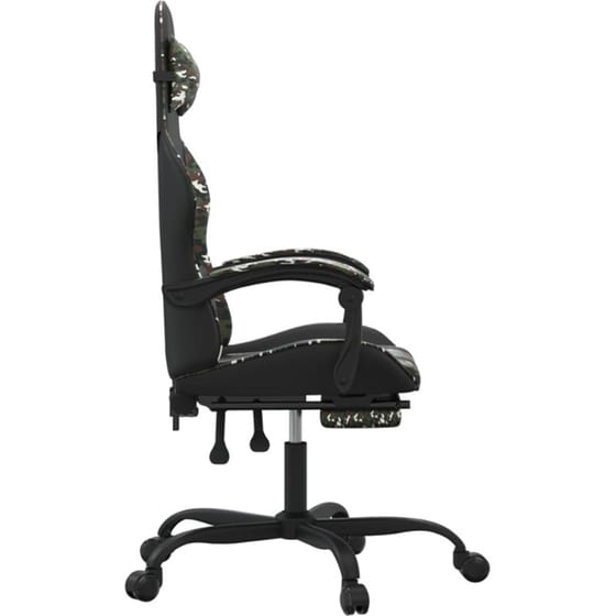 Καρέκλα Gaming VIDAXL 349614 με Υποπόδιο από Τεχνητό Δέρμα image 1