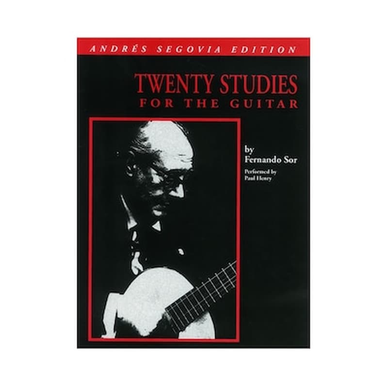 HAL LEONARD Hal Leonard Sor - 20 Studies For Guitar [segovia] Βιβλίο Για Κλασσική Κιθάρα