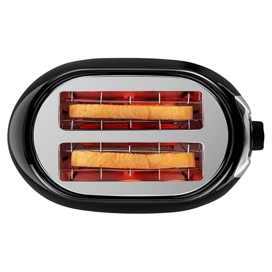 Φρυγανιέρα LIFE CRISPY 2 Θέσεων 750 W Μαύρο image 2