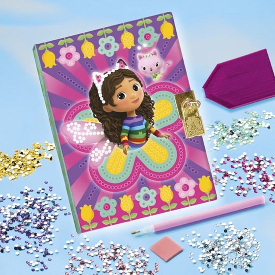 Σετ Δημιουργίας Totum Gabby's Dollhouse Diamond Diary image 4
