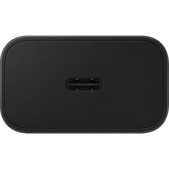 Φορτιστής Πρίζας Samsung Power Adapter USB-C 25W με Καλώδιο - Μαύρο image 1