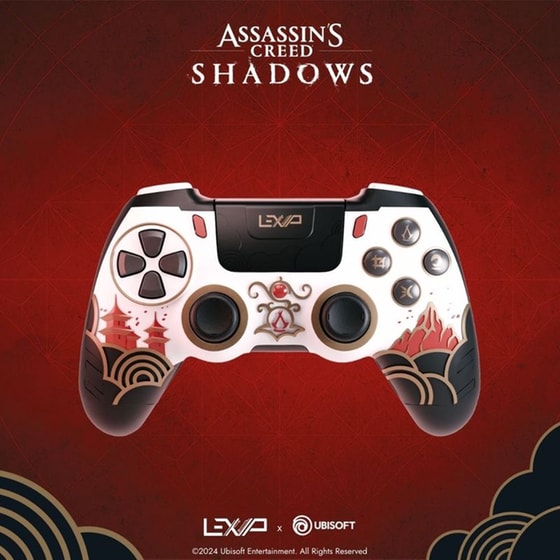 Lexip x Ubisoft Shadows Ασύρματο Χειριστήριο - Λευκό/Μαύρο image 4
