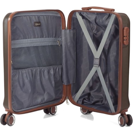 Βαλίτσα&nbsp;Καμπίνας&nbsp;Benzi&nbsp;Καφέ image 1