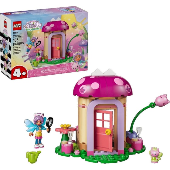 LEGO® Gabby's Dollhouse Kitty Fairy's Garden House (11212) image 2