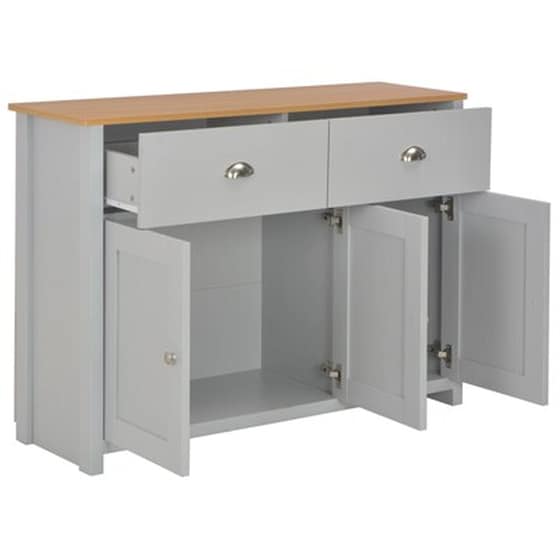 Vidaxl Μπουφές Γκρι 112 X 35 X 81 Εκ. image 5