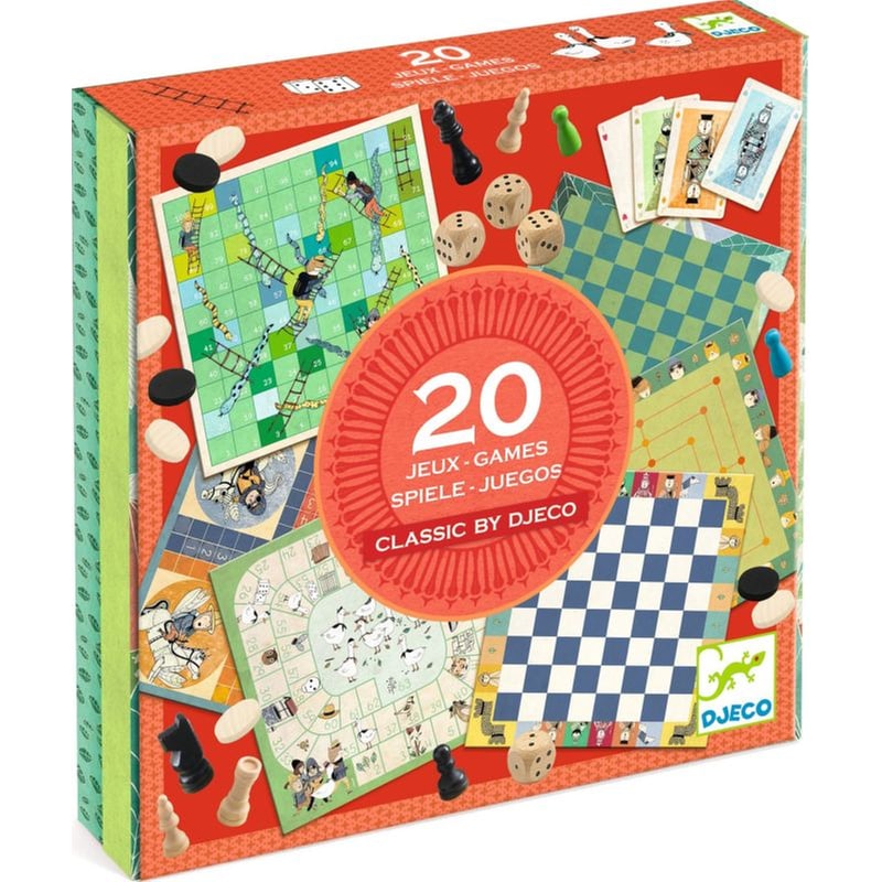20 Κλασικά Επιτραπέζια (Djeco) DJECO
