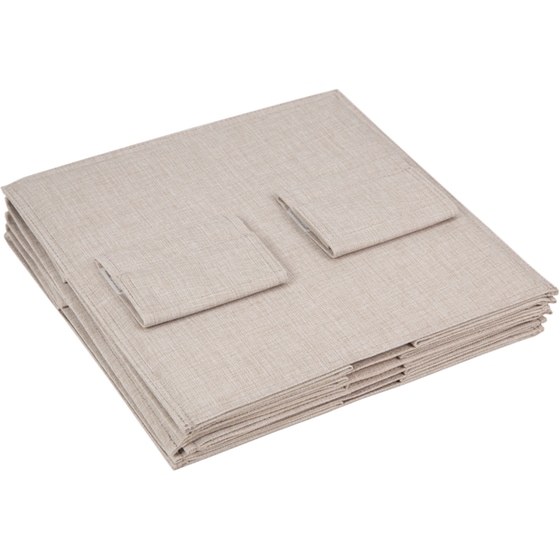 Κρεμαστή Θήκη Αποθήκευσης Ντουλάπας Bisco Box 30x30x133.5 cm - Μπεζ image 1