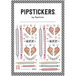 Αυτοκόλλητα Pipsticks Best Friends Forever (1 Φύλλο - 44 Τεμάχια)