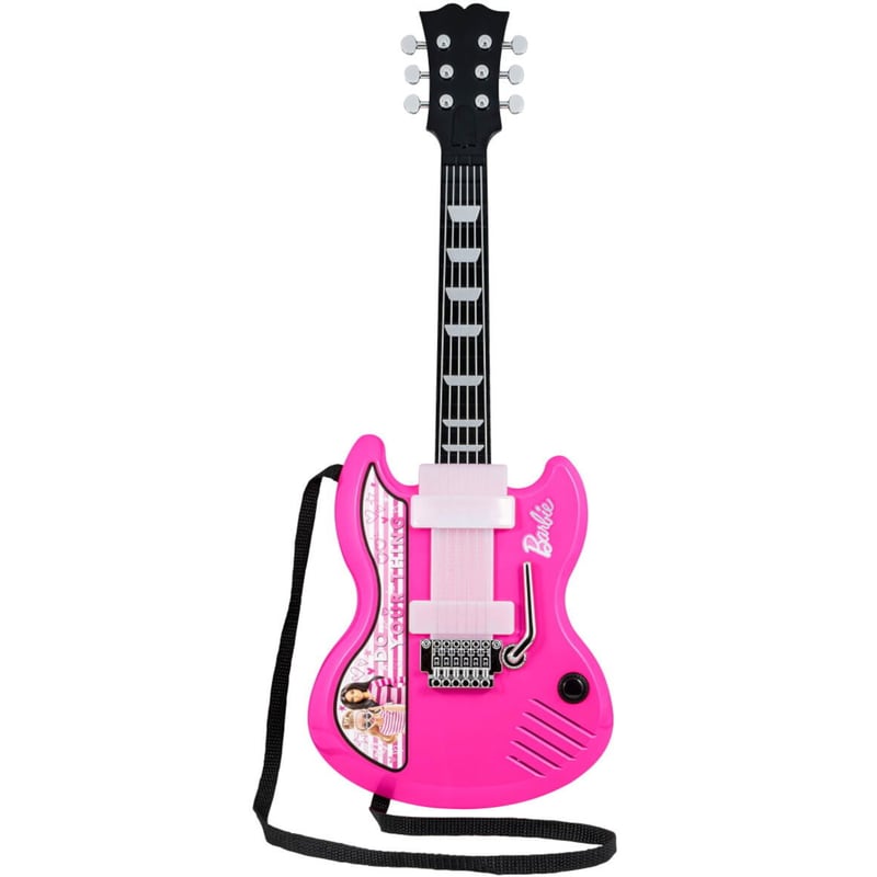EKIDS Μουσικό Καραόκε Ekids Barbie Sing And Strum Guitar Ηλεκτρική Κιθάρα Για Παιδιά Με Ενσωματωμένη Μουσική, Sound Effects (be-632) (μωβ/λευκό)