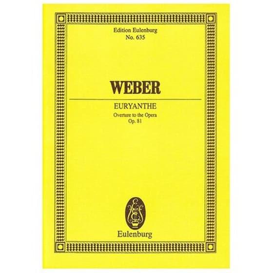 Weber - Euryanthe Overture Op.81 [pocket Score] image 1