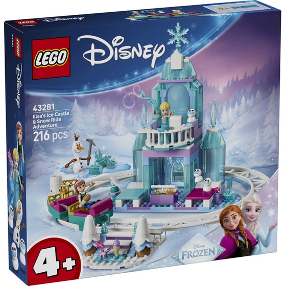 LEGO® Disney Princess Elsa's Ice Castle & Snow Ride Adventure (43281) image 0