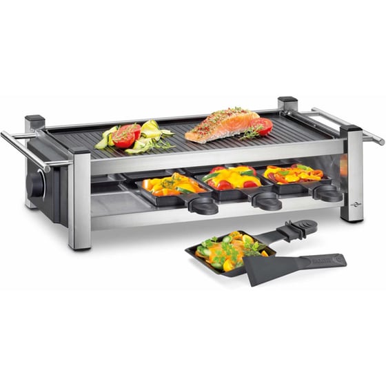 Επιτραπέζια Ηλεκτρική Ψησταριά KUCHENPROFI Raclette TASTE8 1200 W Inox image 0