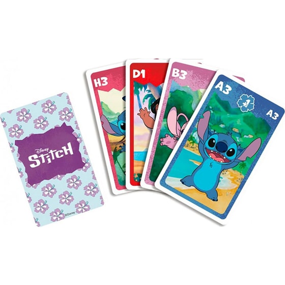 Επιτραπέζιο Παιχνίδι Shuffle Fun Disney Stitch image 1