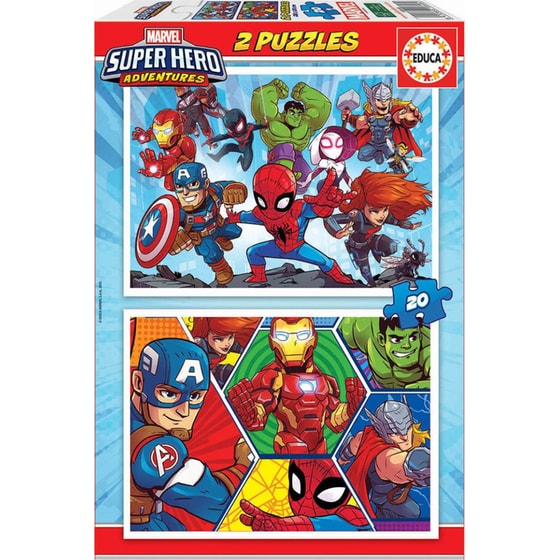 Παιδικό Puzzle Marvel Kids Adventures 40pcs Educa (18648) image 0