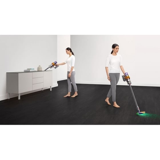 DYSON V15s Detect Submarine 25.2 V 0.77 L Nickel/Yellow Σκούπα Stick image 2