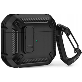 Θήκη Bluetooth Tech-protect X-Carbo για Apple AirPods Pro 2nd Gen / 1st Gen - Μαύρο