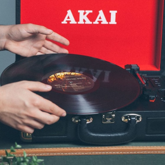 Πικάπ Akai ATT-E10 Με Ενσωματωμένα Ηχεία - Μαύρο image 24