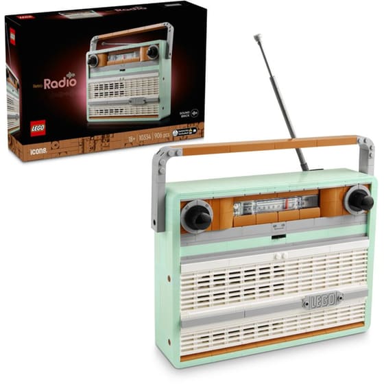 LEGO® Icons Retro Radio (10334) image 3