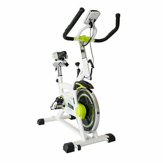 Fitness 7008 Όργανο Γυμναστικής Ποδήλατο 56x113x109 Cm Για Spinning Μέγιστου Βάρους 120kg Σε Λευκό/π image 5