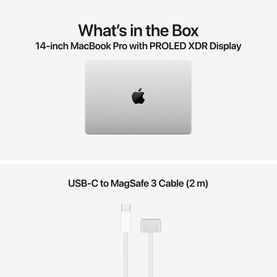Apple Macbook Pro with PROLED XDR Touch 14" M5 Pro Chip (Apple M5 Pro 15 Cores/ 24GB/ 1TB SSD/20 Cores GPU/macOS) Silver image 8