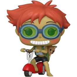 Funko Pop! Animation - Cowboy Bebop - Edward On Scooter With Ein #1215