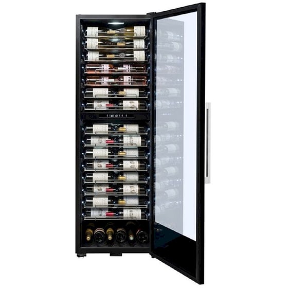 LA SOMMELIERE PRO160DZN για 152 Μπουκάλια Μαύρο Συντηρητής Κρασιών image 3